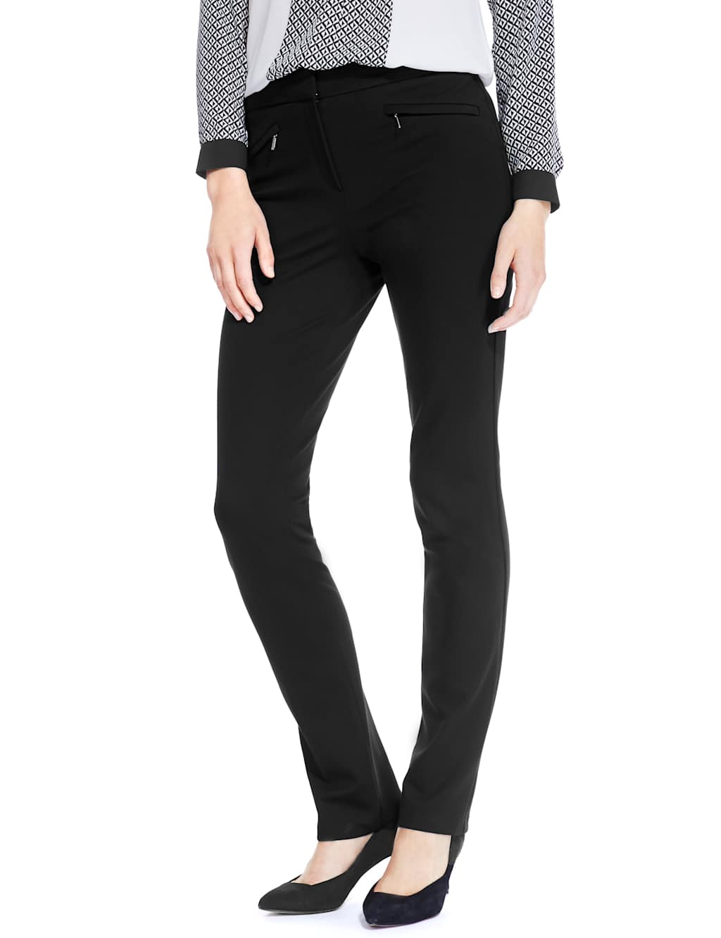 Ponte Modern Slim Leg Trousers 1 of 4