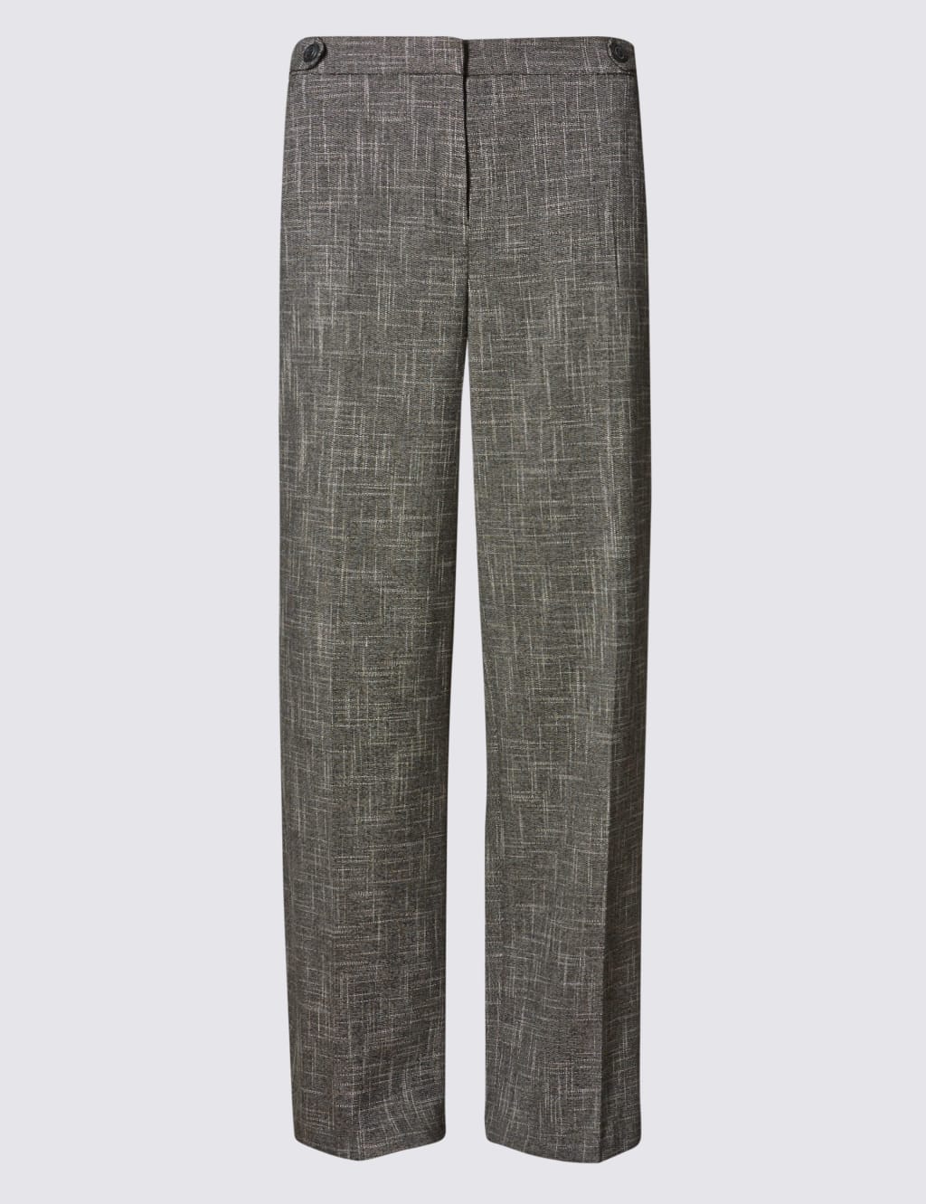 Tweed Wide Leg Trousers 1 of 2
