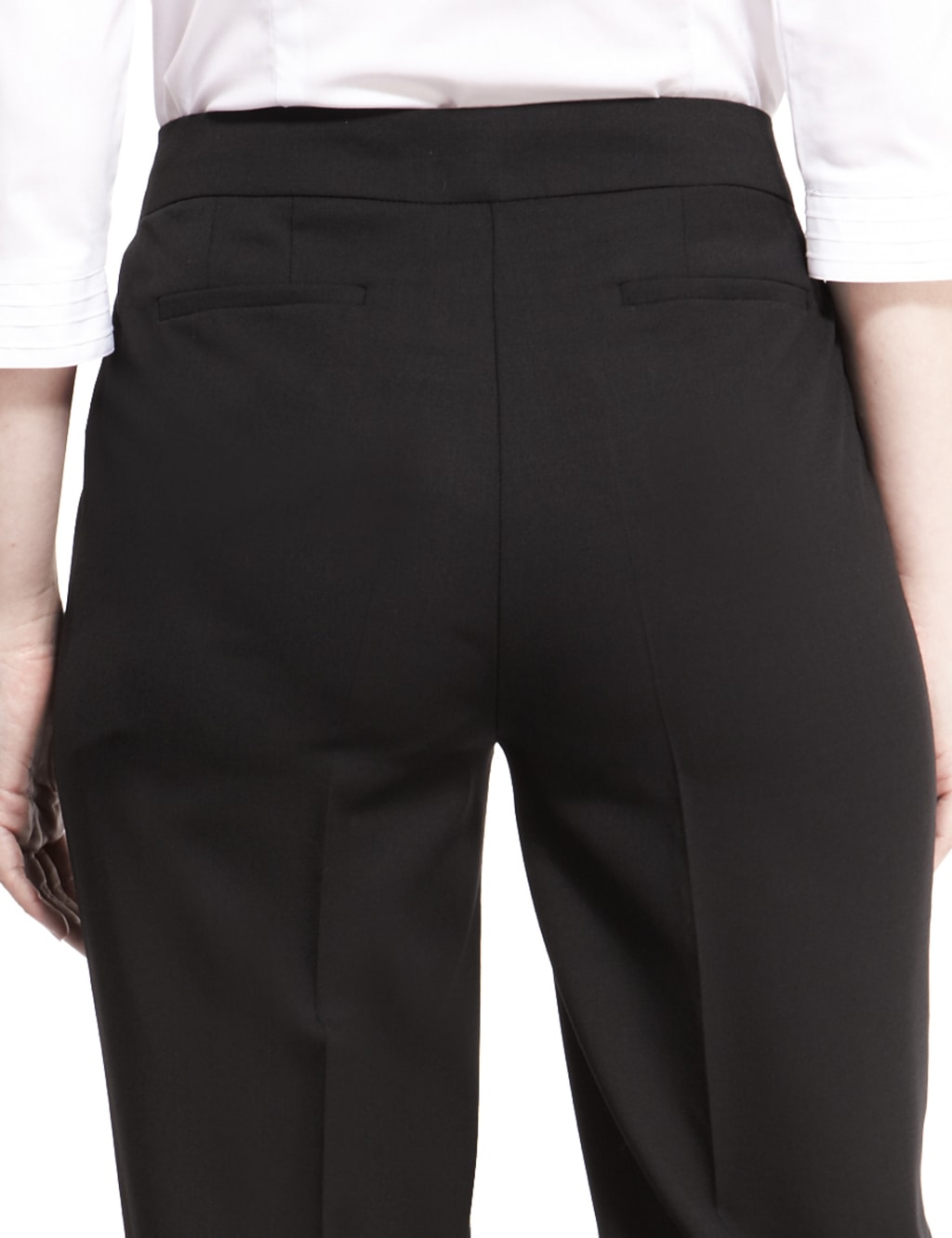 Italian Fine Wool Wide Leg Trousers 5 of 6