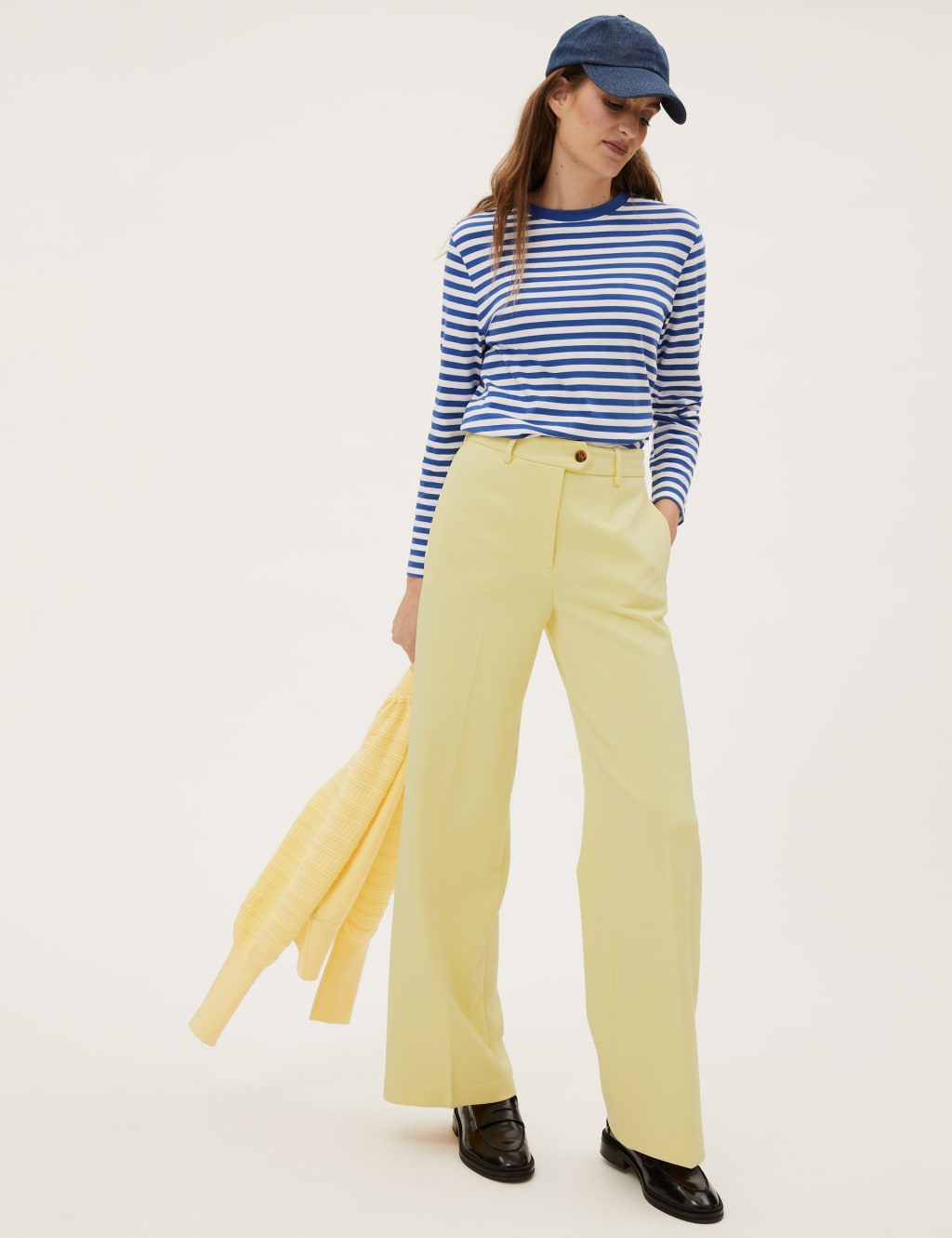 Crepe Wide Leg Trousers 6 of 6