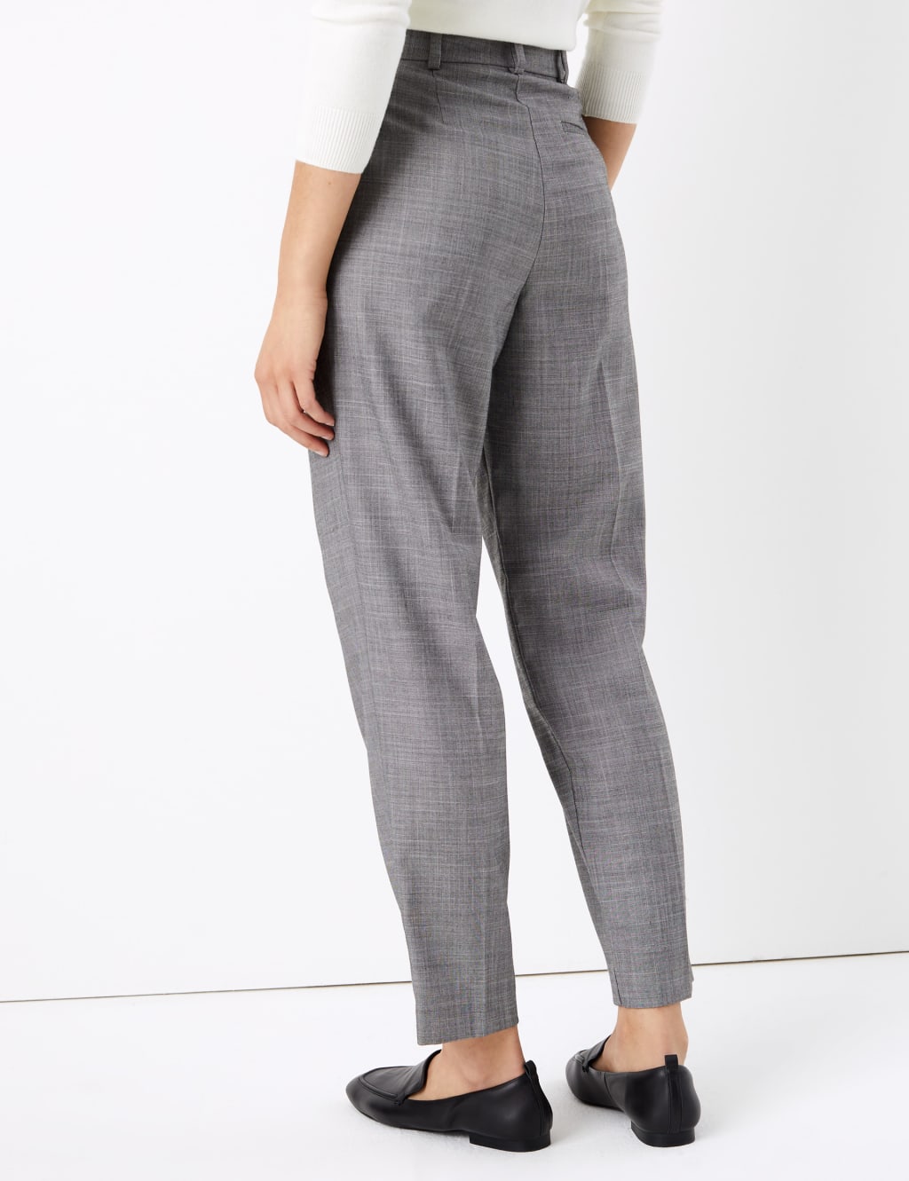 Tapered Ankle Grazer Trousers 3 of 5
