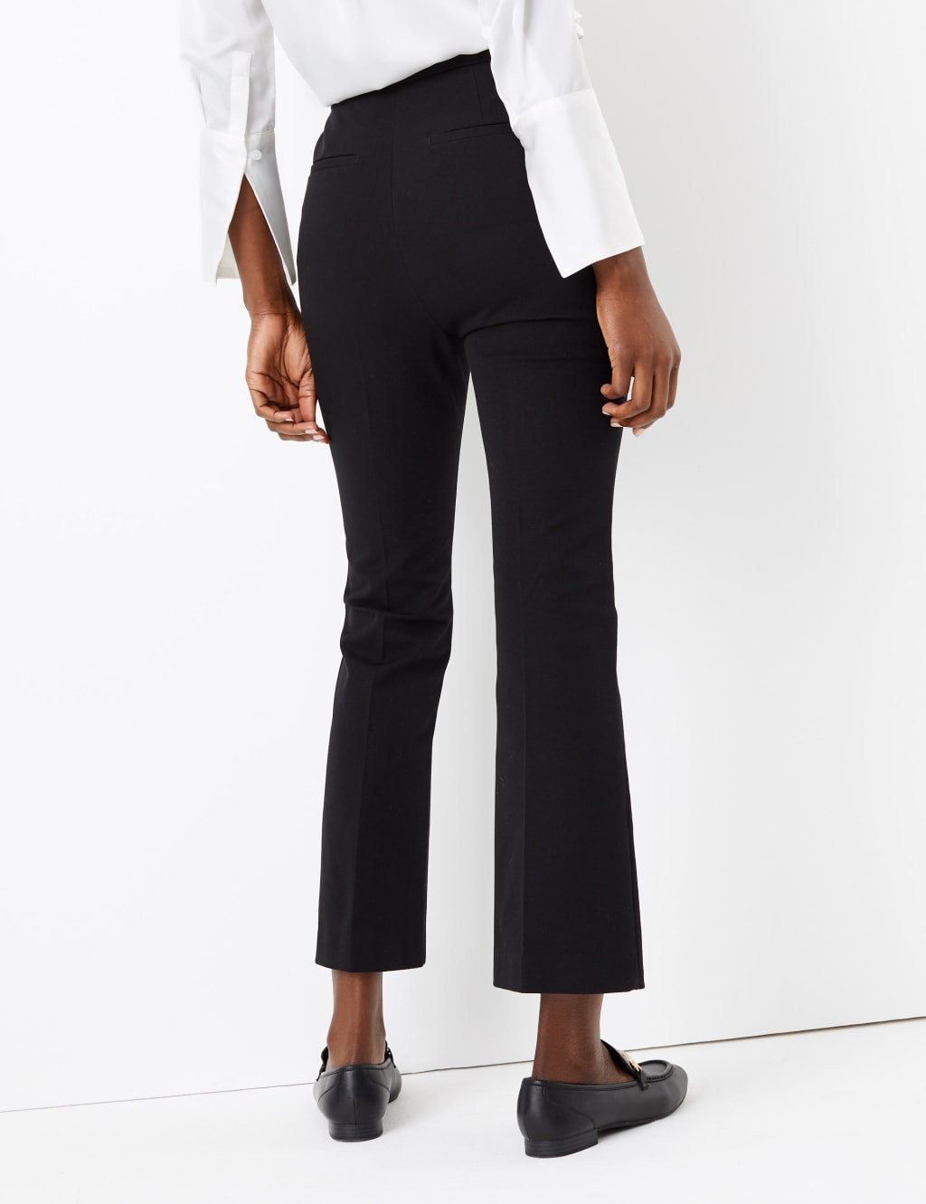 Cropped Kick Flare Trousers 6 of 6
