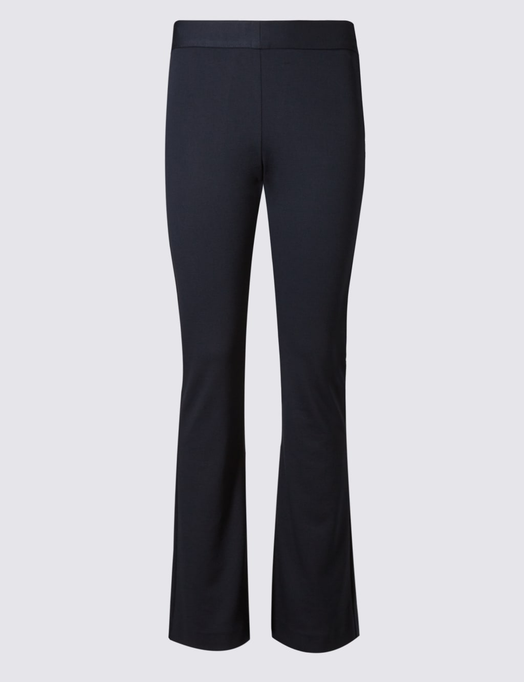 Jersey Slim Fit Flare Trousers 2 of 6