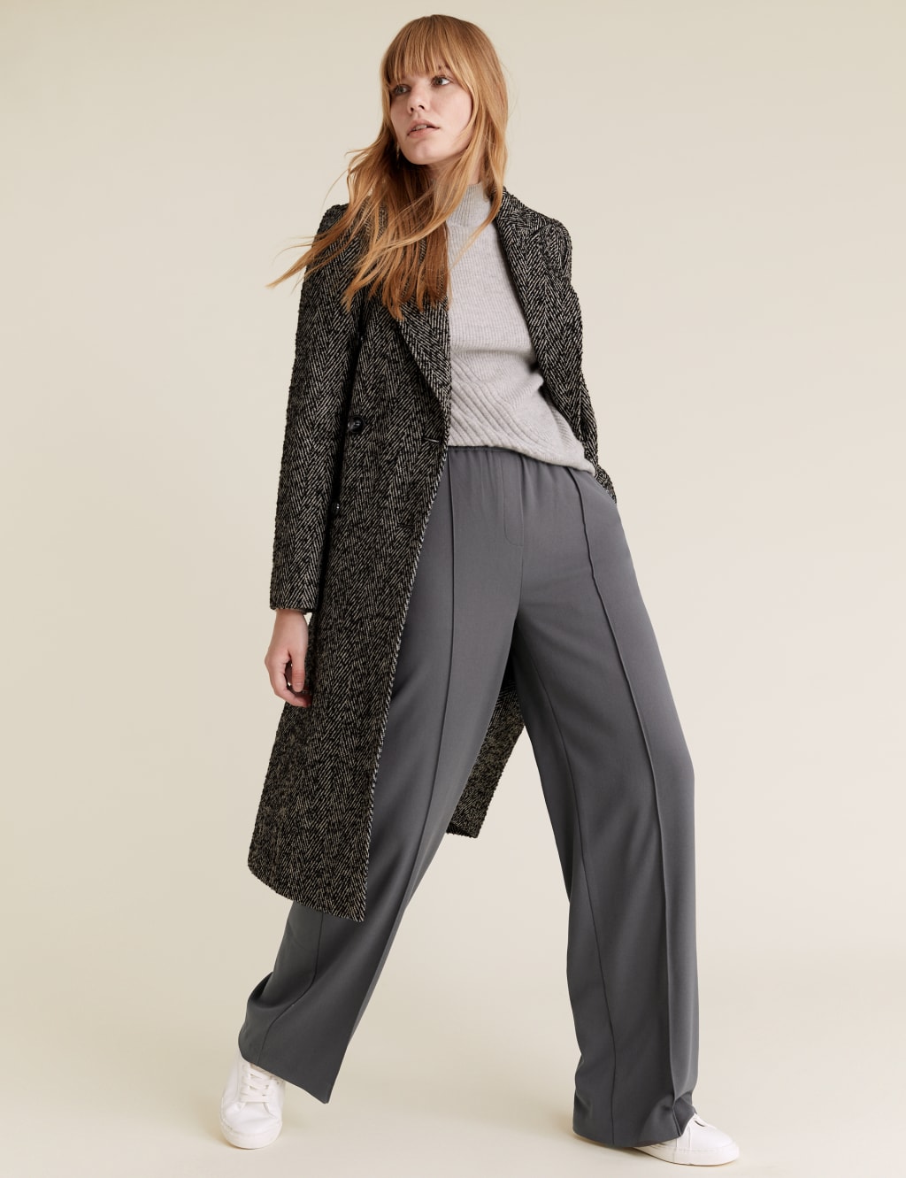 Wide Leg Trousers 1 of 2