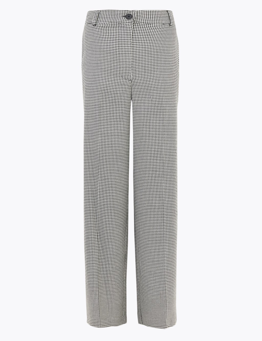 Checked Wide Leg Trousers 2 of 6