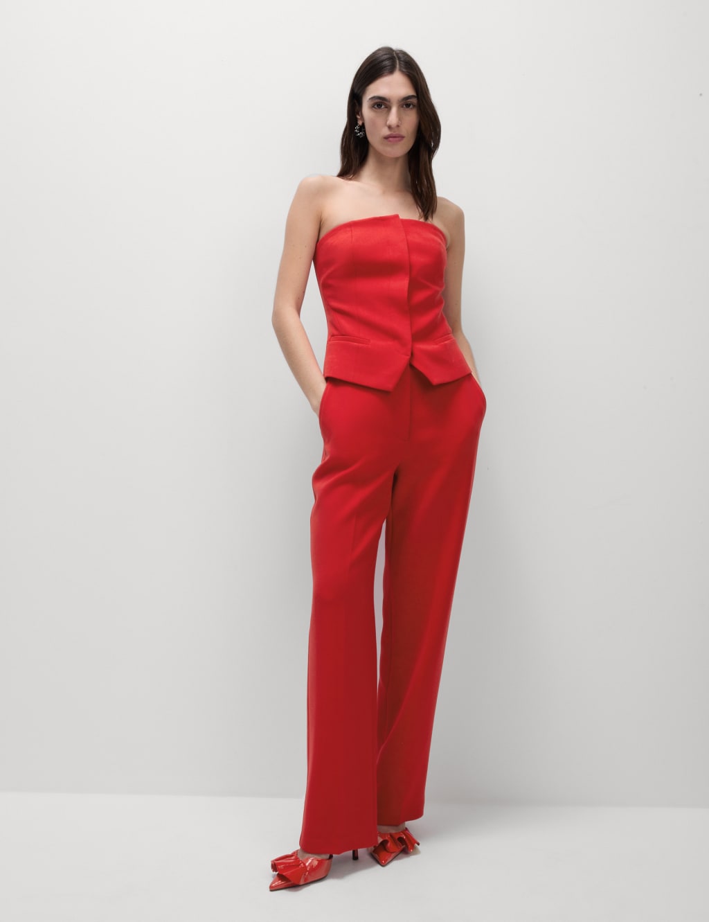Tailored Strappy Waistcoat 1 of 7