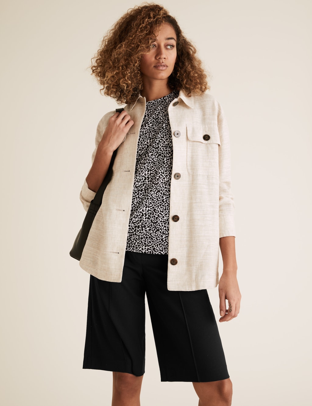 Tailored Bermuda Shorts M S Collection M S