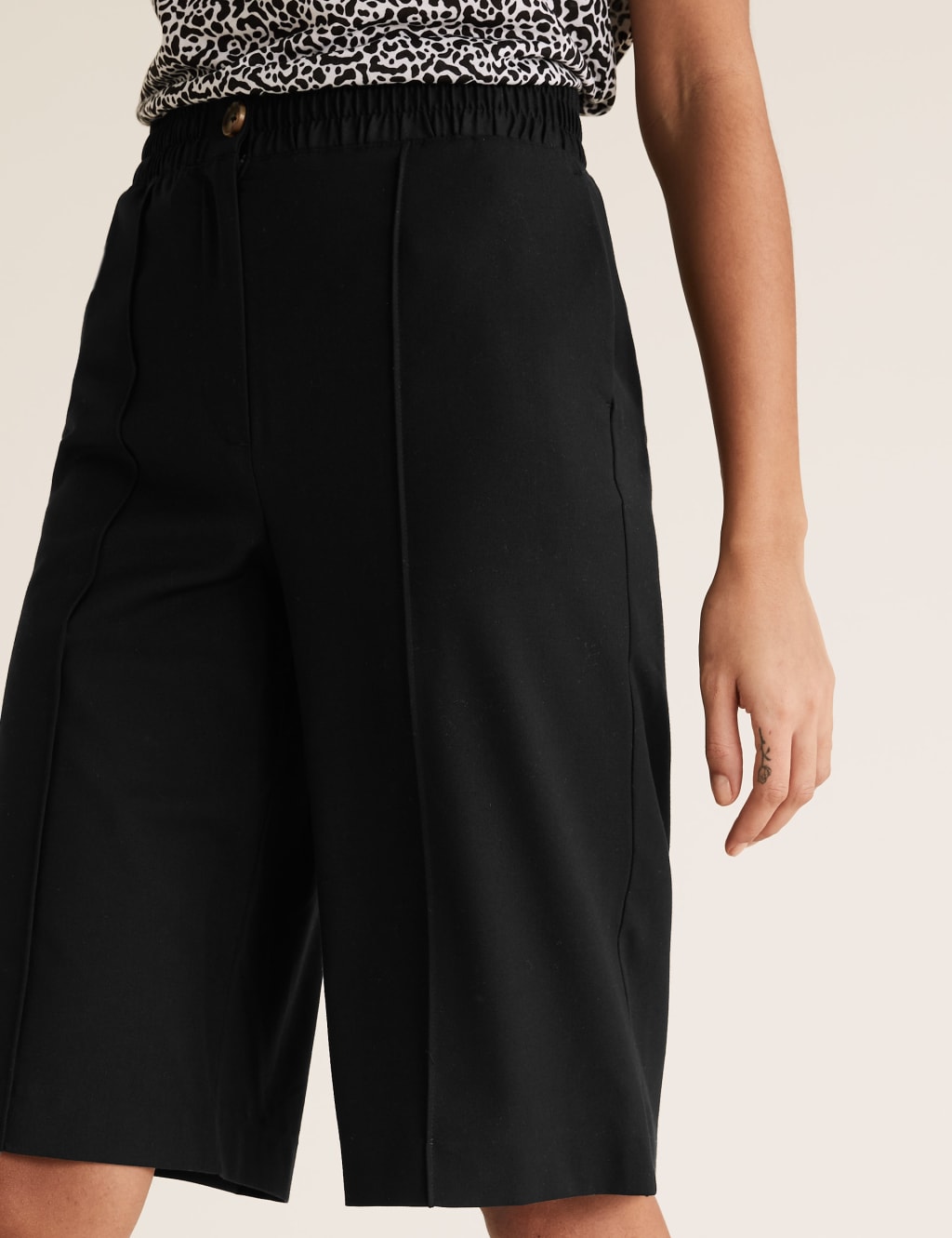 Tailored Bermuda Shorts M S Collection M S