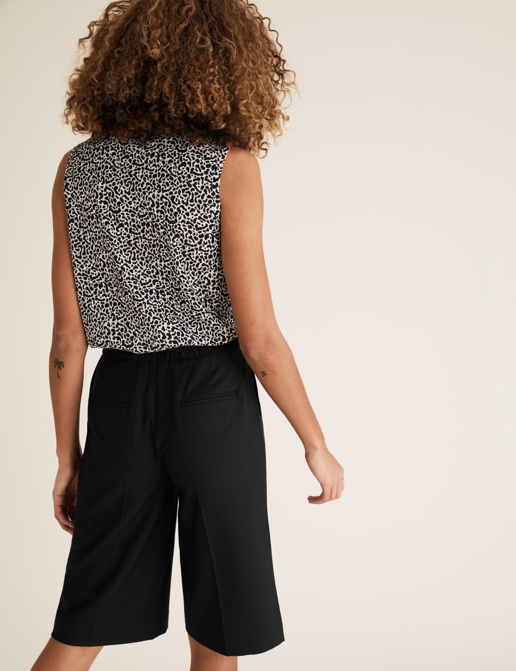Tailored Bermuda Shorts M S Collection M S