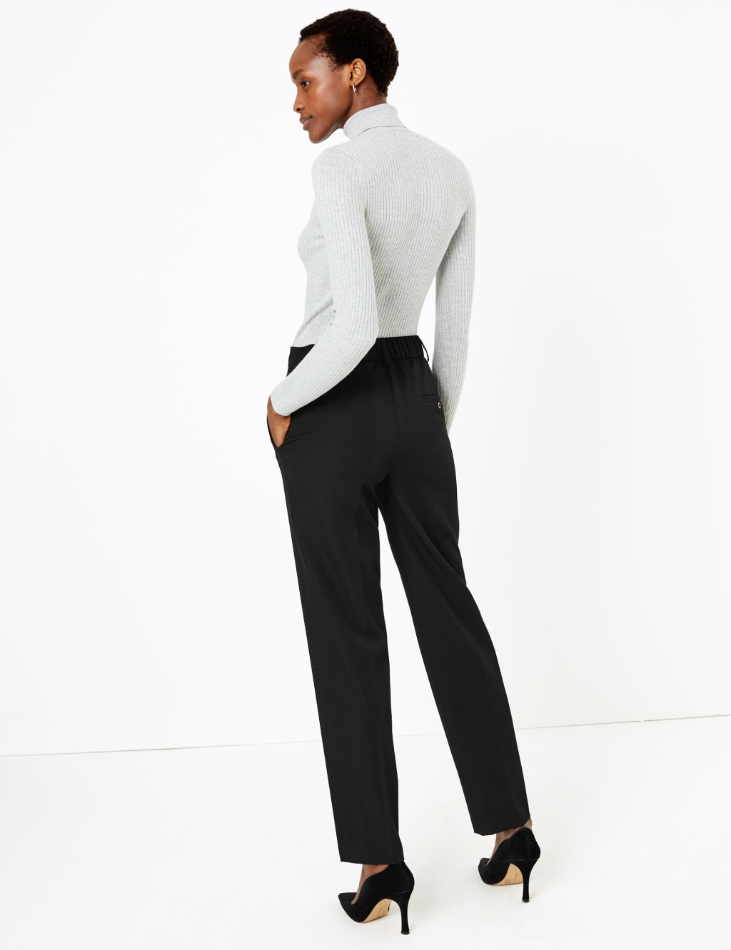 Freya Straight Leg High Waisted Trousers 3 of 5