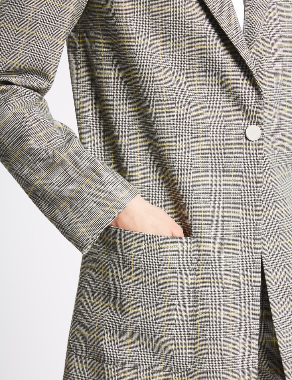 Checked Single Breasted Blazer 5 of 6