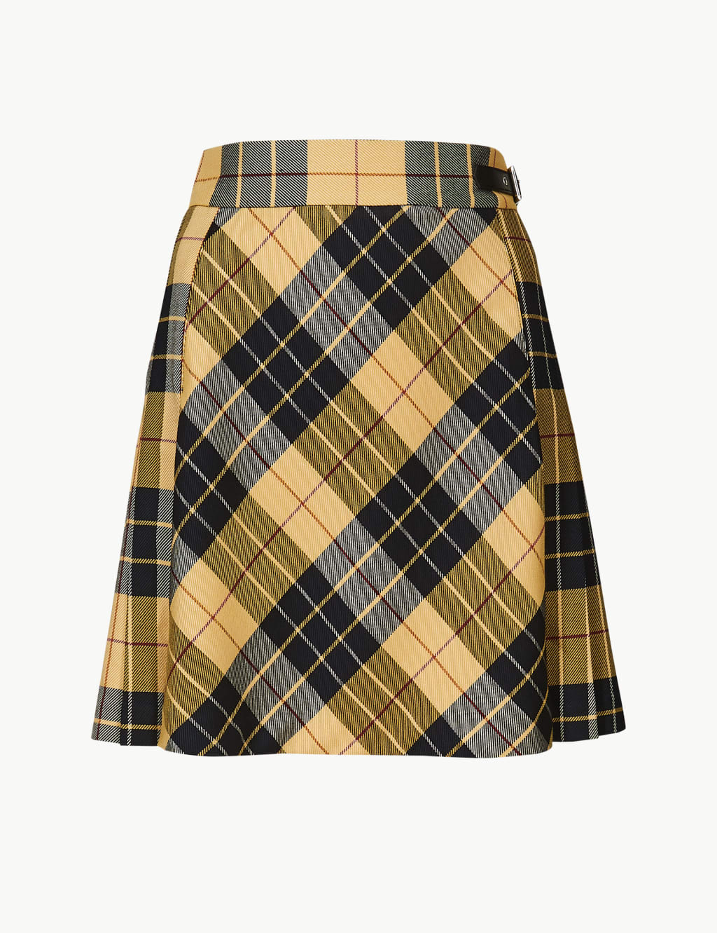 Checked A Line Mini Skirt M S Collection M S