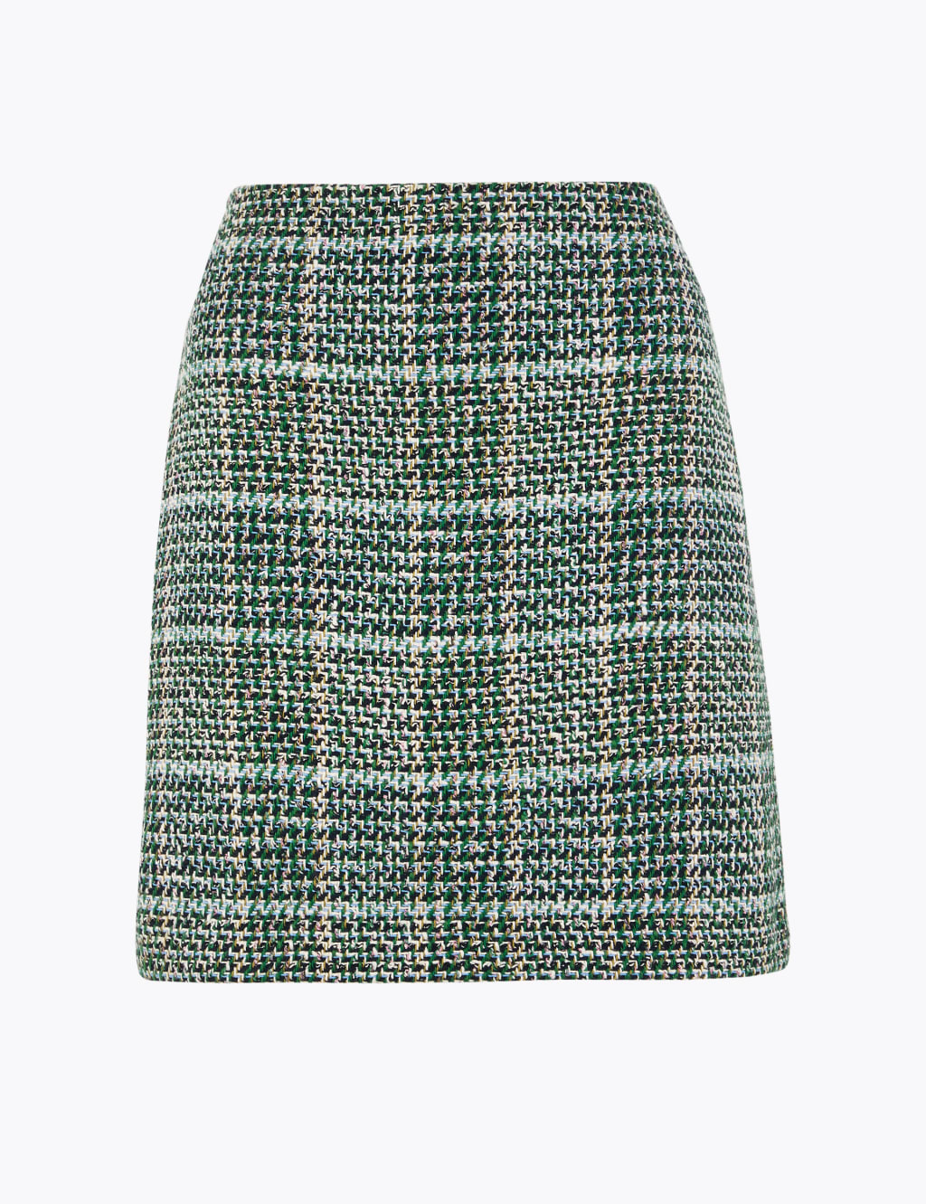 Tweed A-Line Mini Skirt 2 of 4