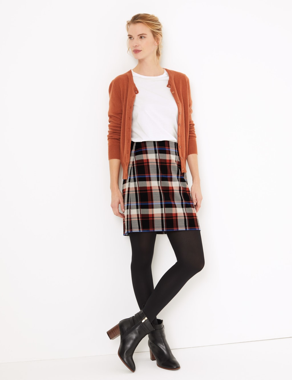 Tartan skirt m&s outlet