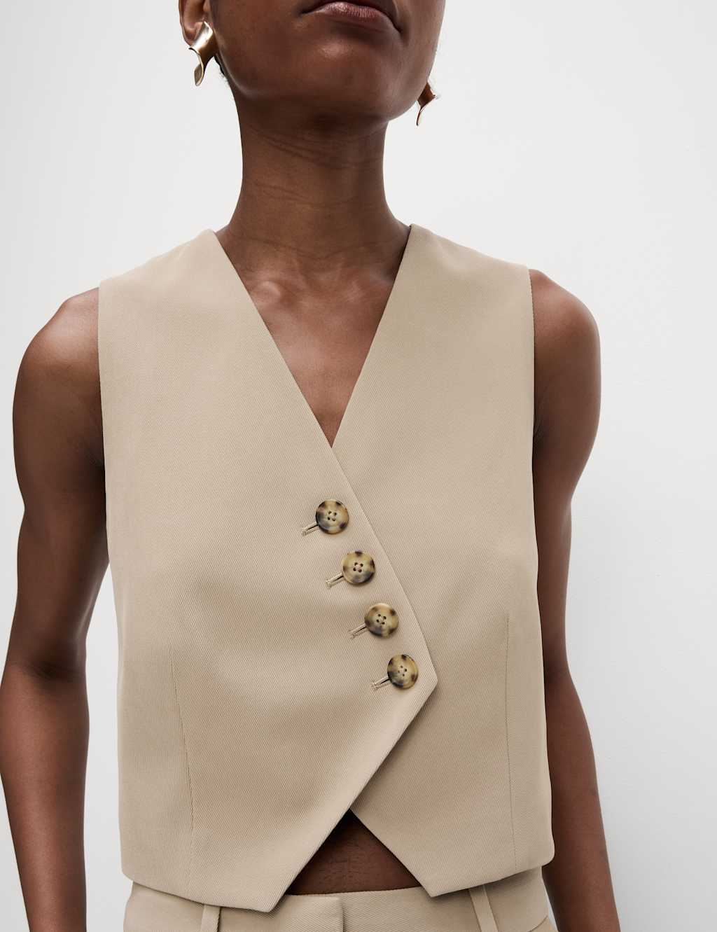 Tailored Asymmetric Waistcoat 5 of 5