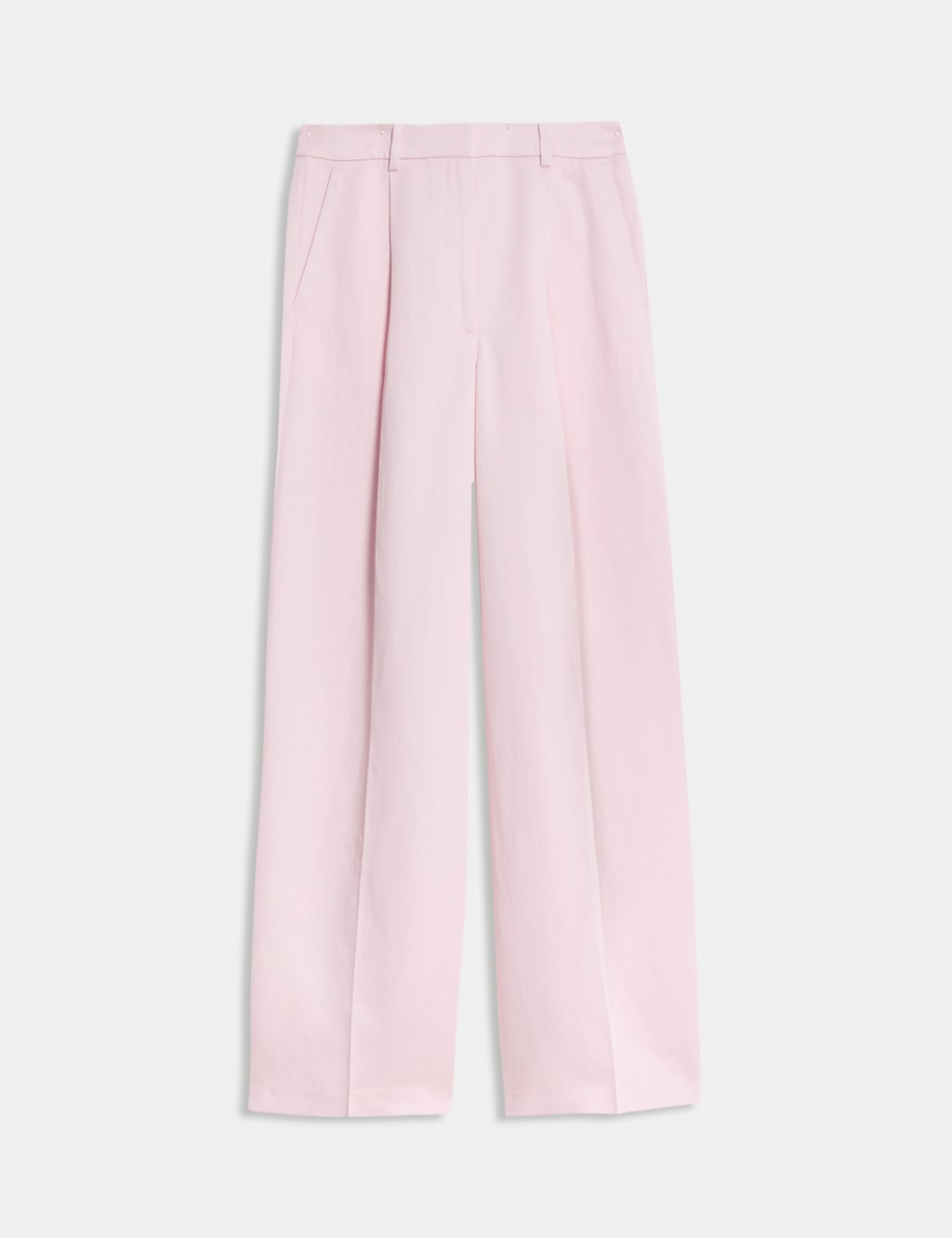 Sheen Linen Twill Tailored Wide Leg Trousers 2 of 6