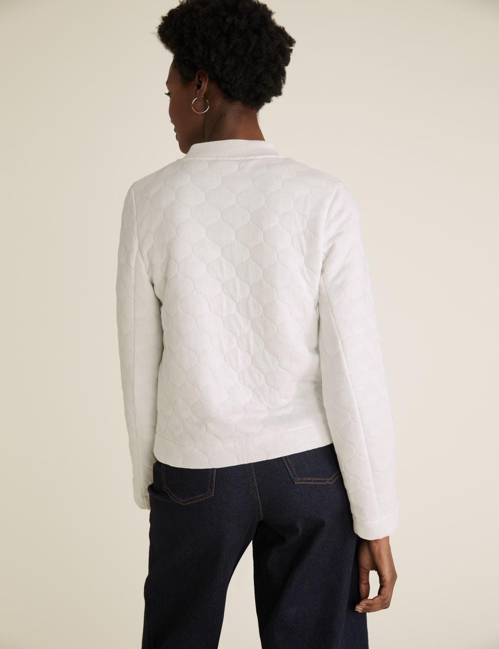 Quilted Bomber Jacket 5 of 5