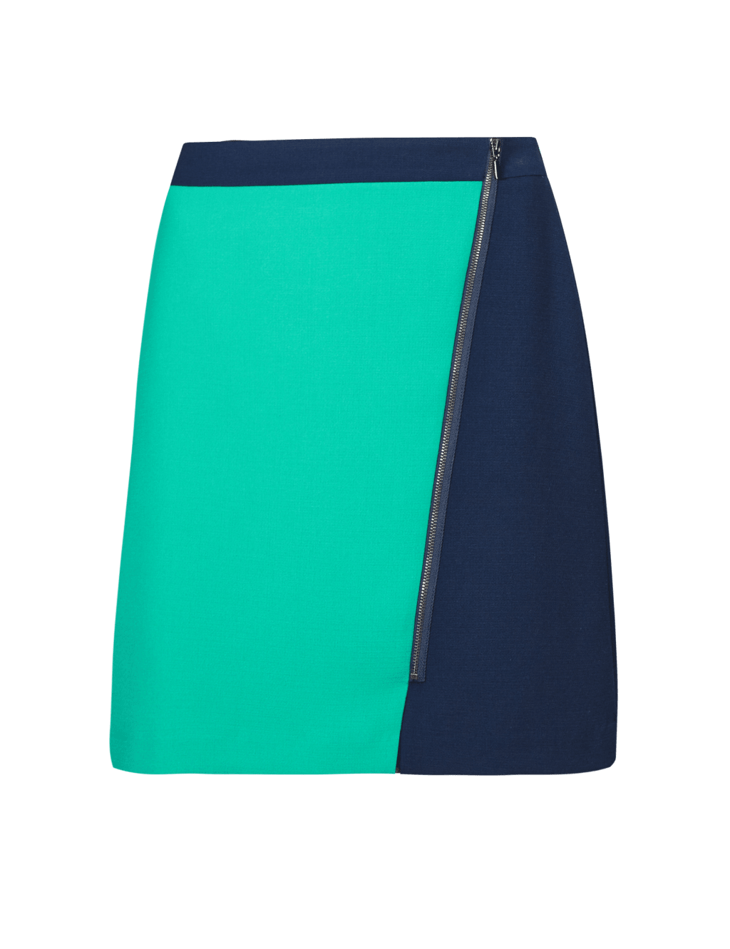 Wrap Asymmetric Mini Skirt 2 of 4