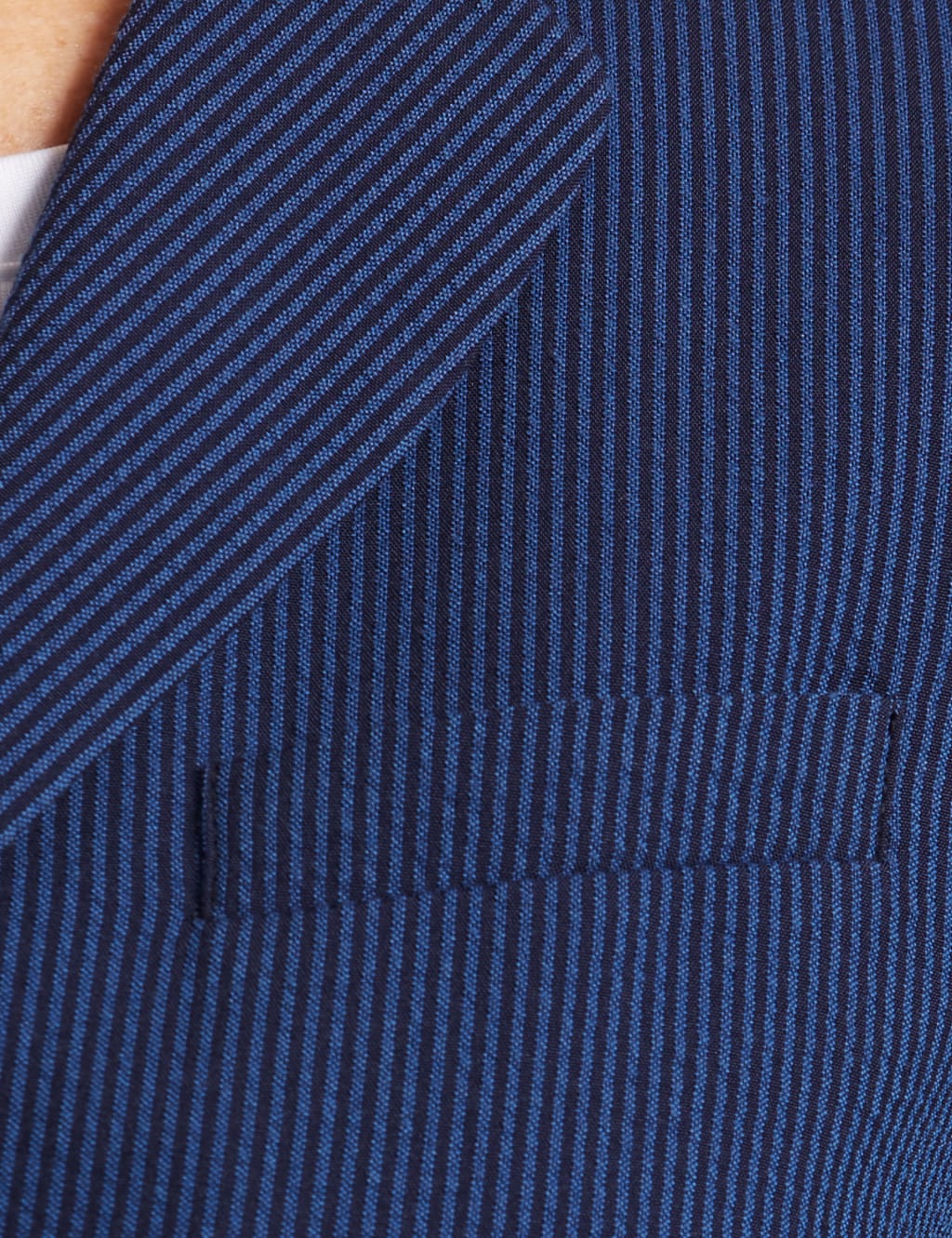 Cotton Blend Striped Blazer 5 of 5