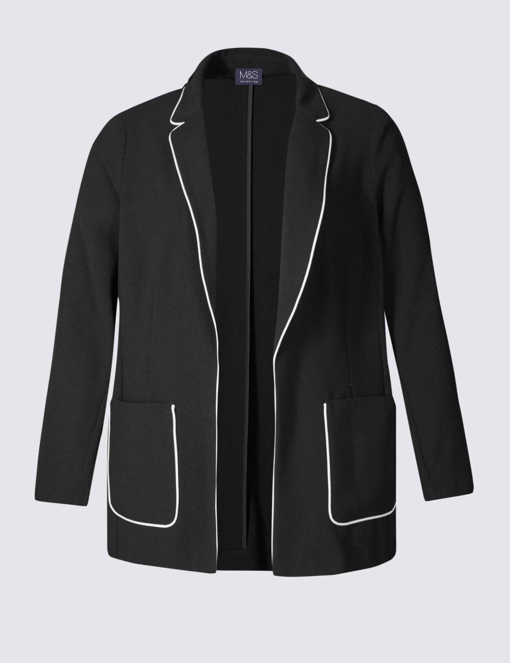 PLUS Contrast Piping Jacket 2 of 4