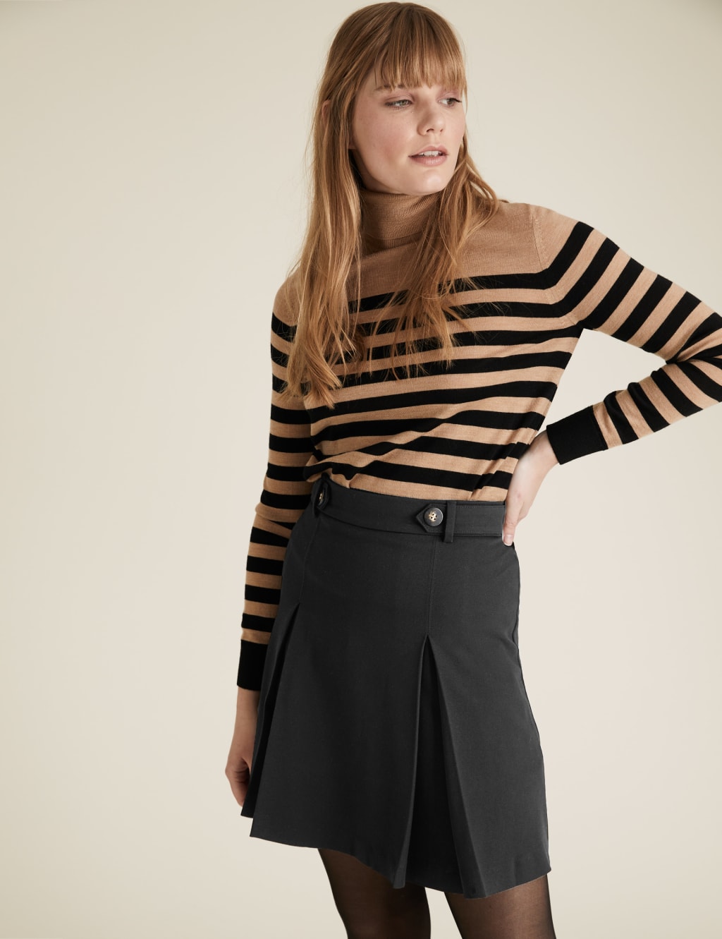 Mini A-Line Skirt 3 of 4