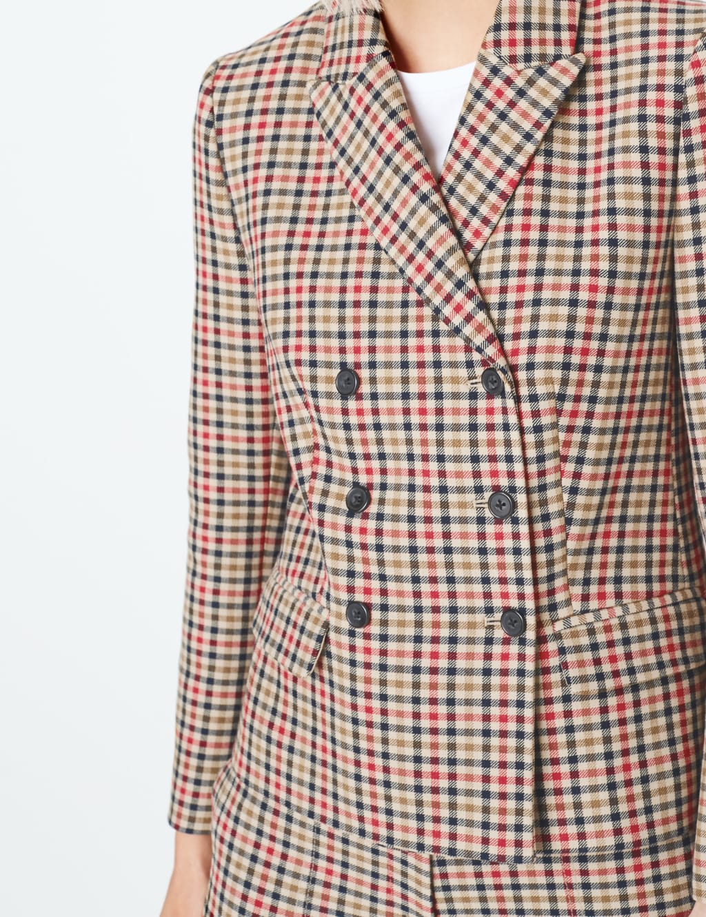 PETITE Checked Blazer 6 of 7