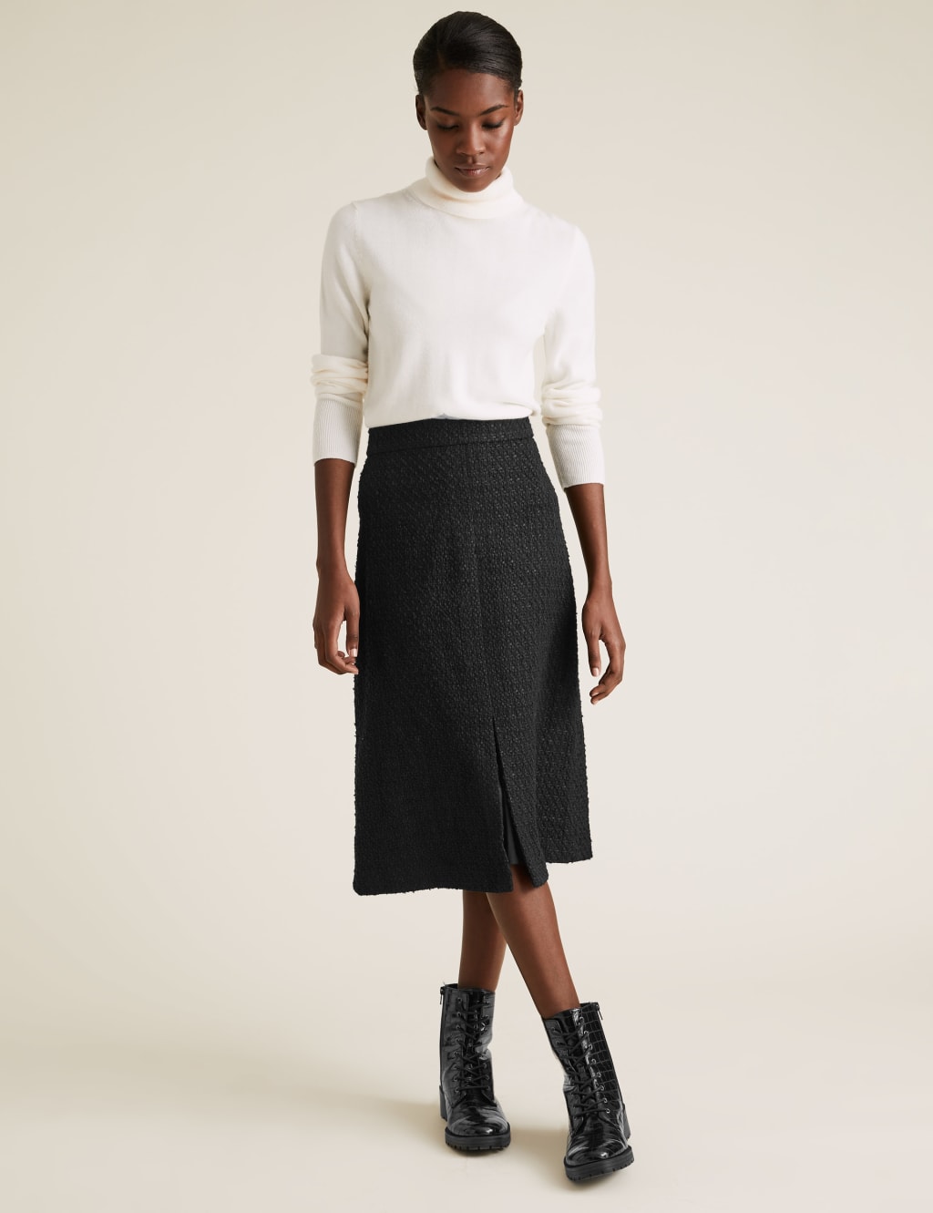 Tweed skirt 4 on sale
