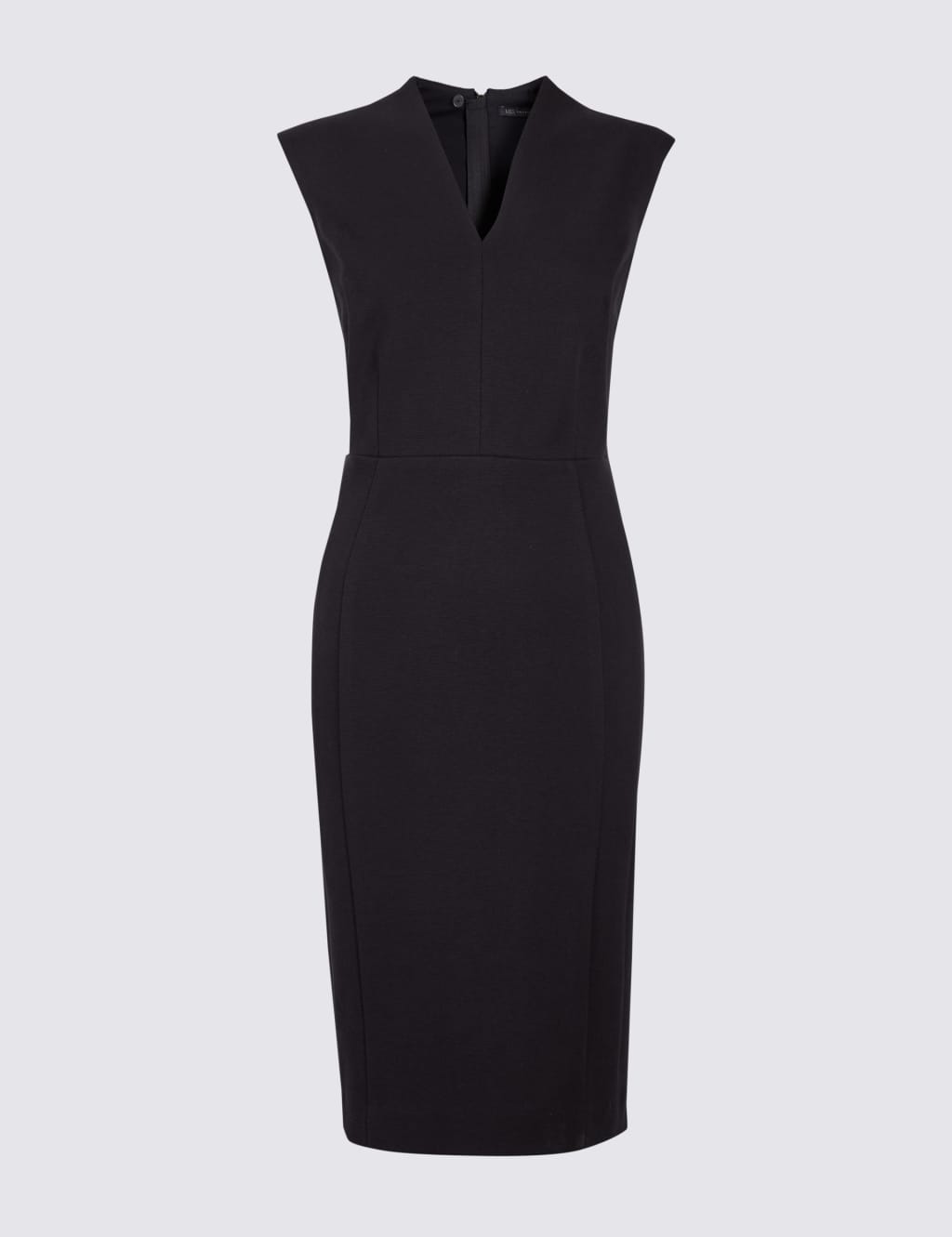 Cotton Rich V-Neck Bodycon Midi Dress 2 of 5