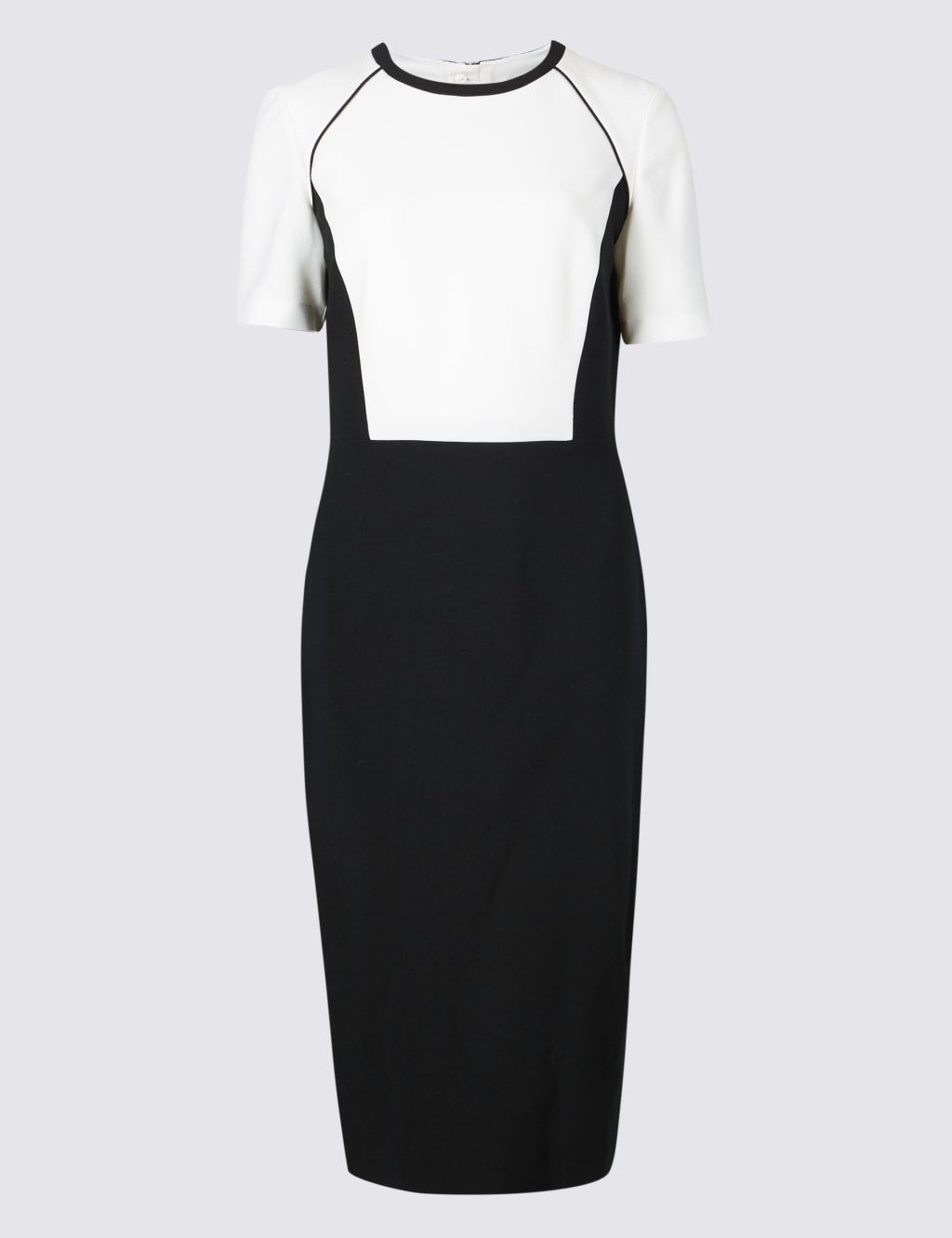 Colour Block Bodycon Dress 2 of 4