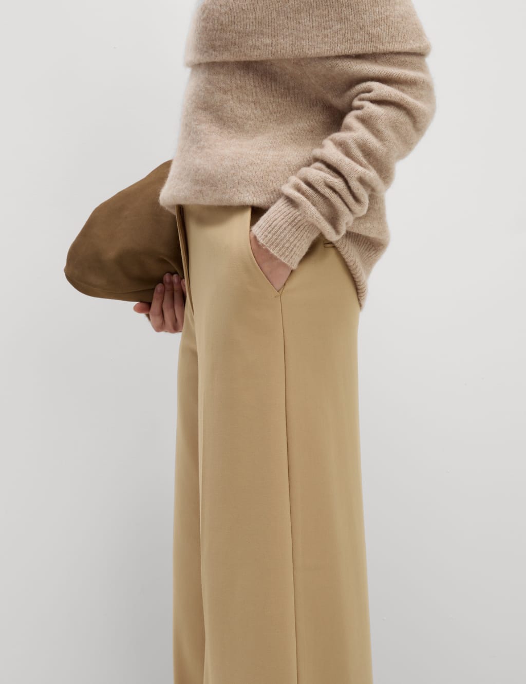 Palazzo Wide Leg Trousers 3 of 4