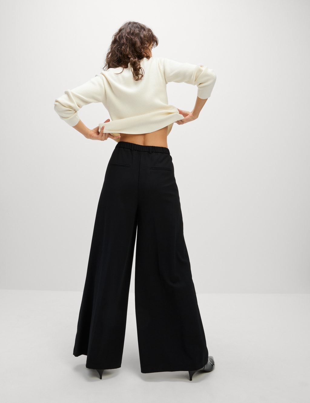 Palazzo Wide Leg Trousers 4 of 6