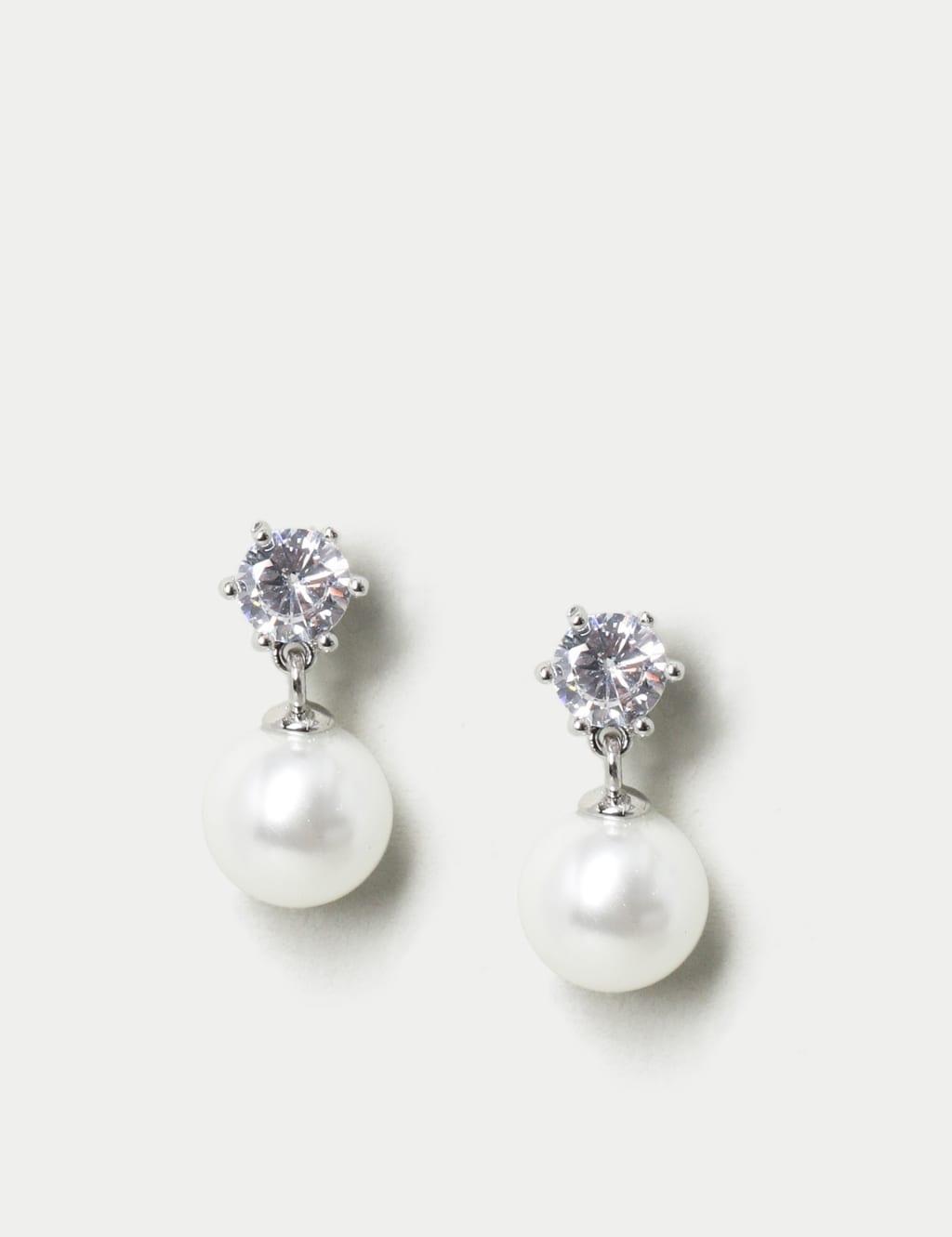 Marks and spencer pearl earrings discount