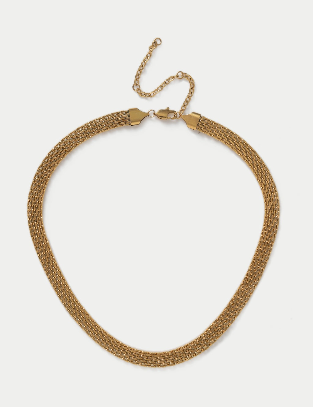 Stainless Steel Watch Strap Necklace 1 of 2