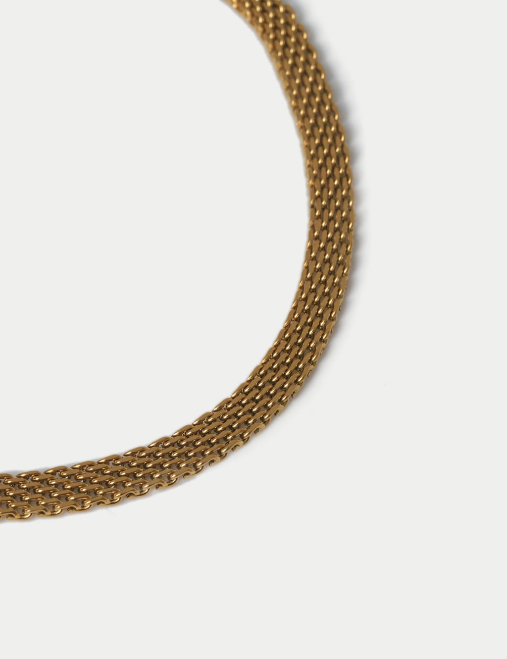 Stainless Steel Watch Strap Necklace 2 of 2