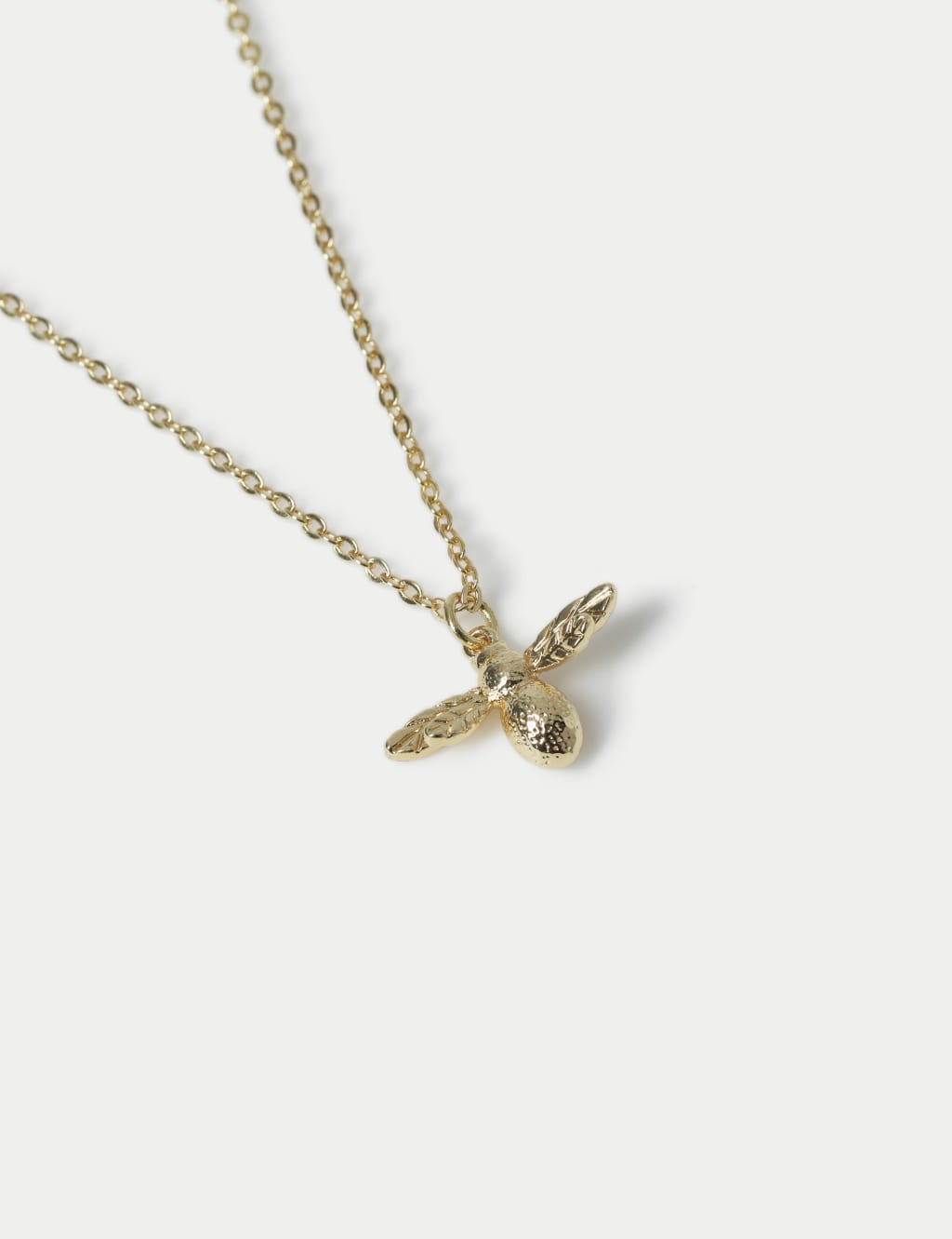 14ct Gold Plated Bee Ditsy Necklace 2 of 2