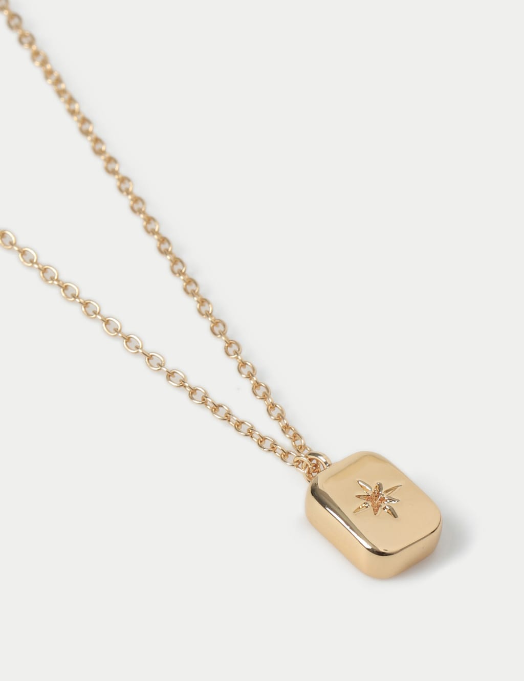 14ct Gold Plated March Birthstone Necklace 3 of 3