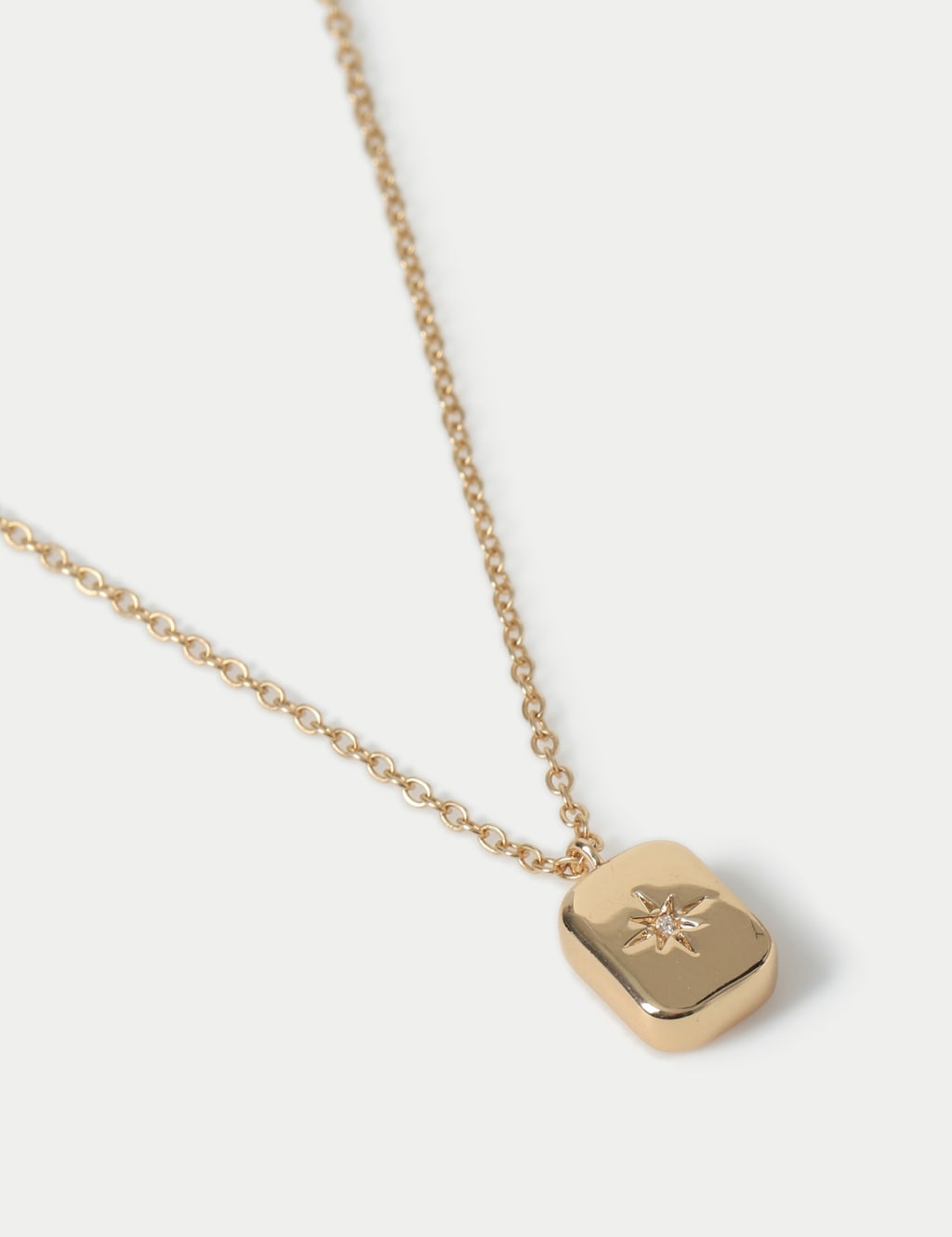 14ct Gold Plated April Birthstone Necklace 3 of 3