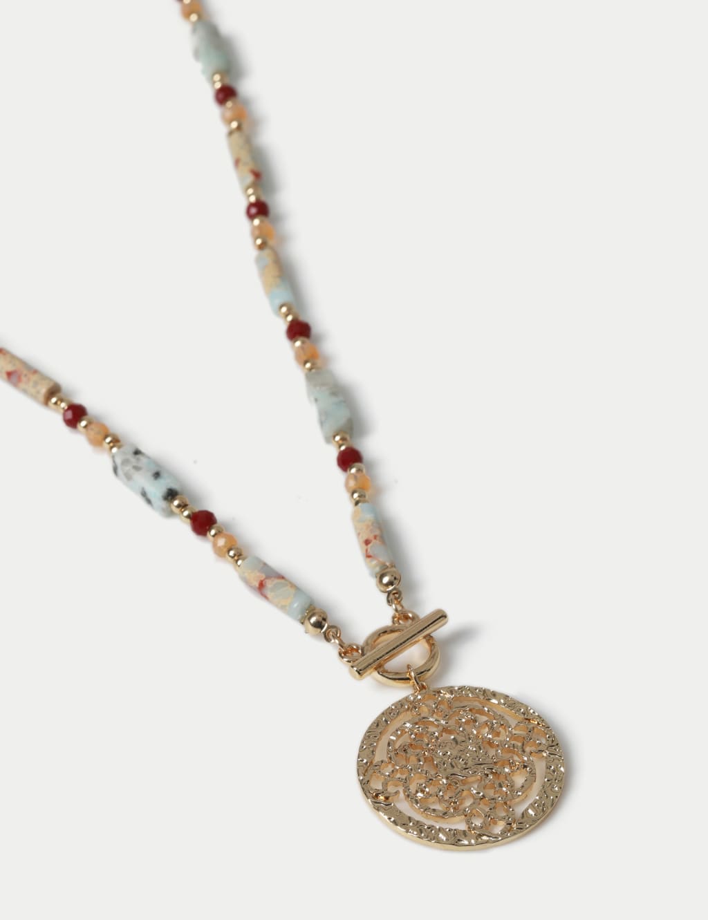 Semi Precious Pendant Necklace 2 of 2