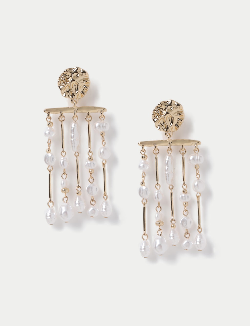 Marks and spencer pearl earrings hot sale