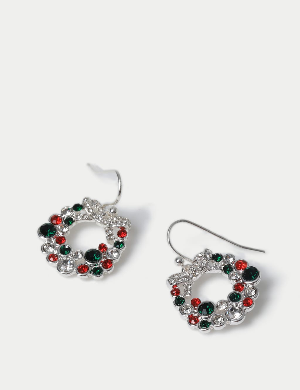 Christmas Wreath Drop Earrings 2 of 2
