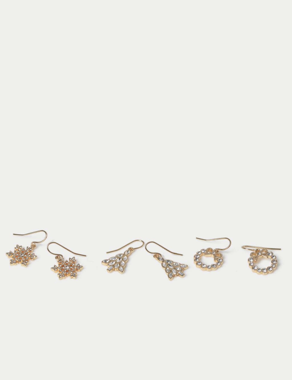 Christmas Classy 3 Pack Drop Earrings 2 of 2