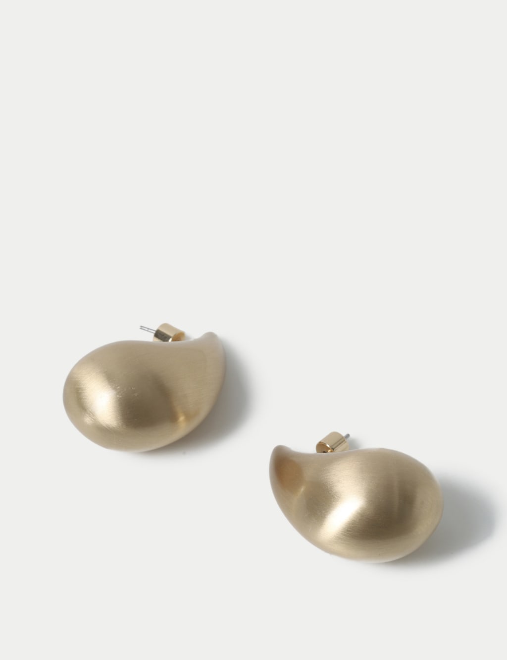 Brushed Maxi Tear Drop Earring 2 of 3