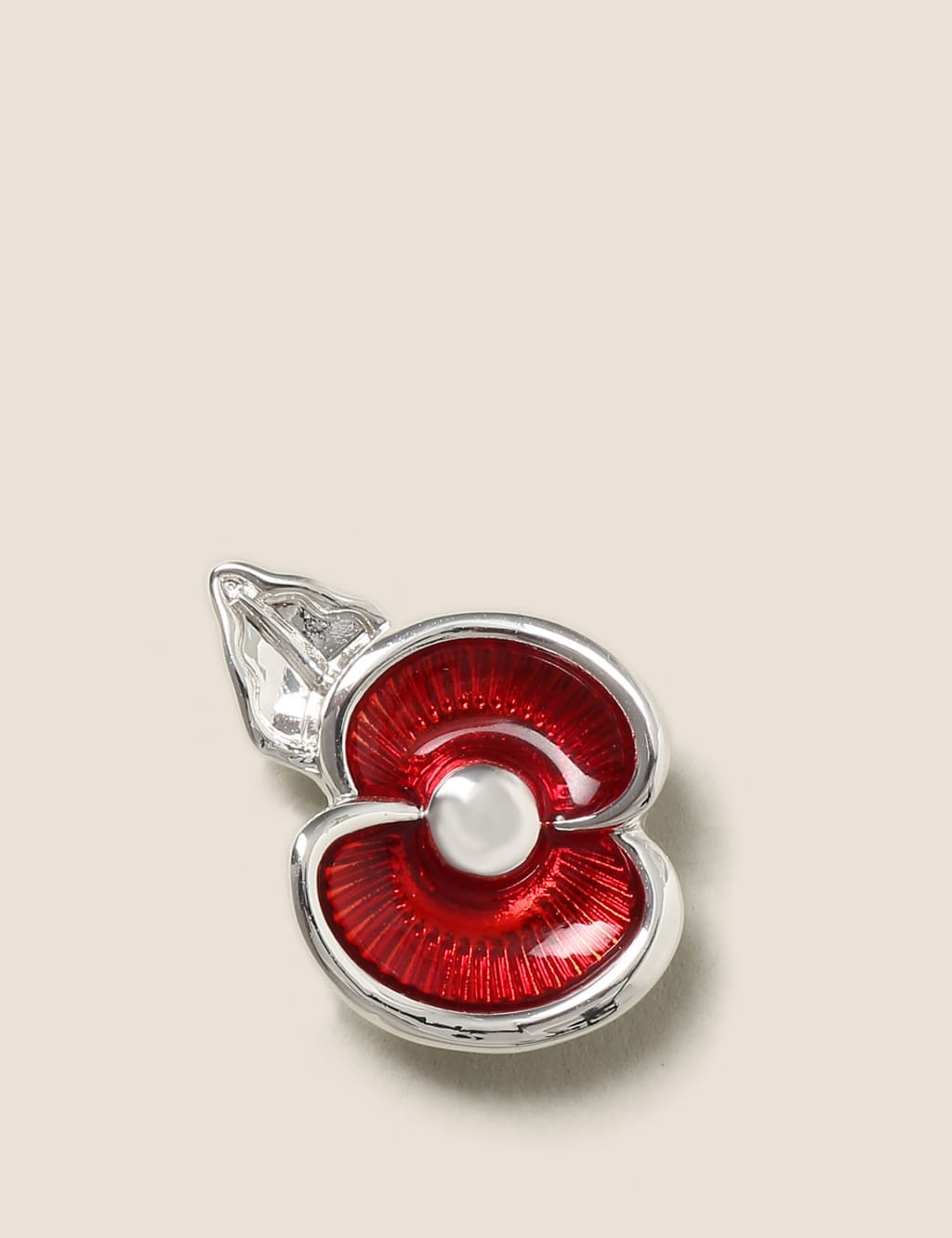 The Poppy Collection Enamel Poppy Pin M S Collection M S