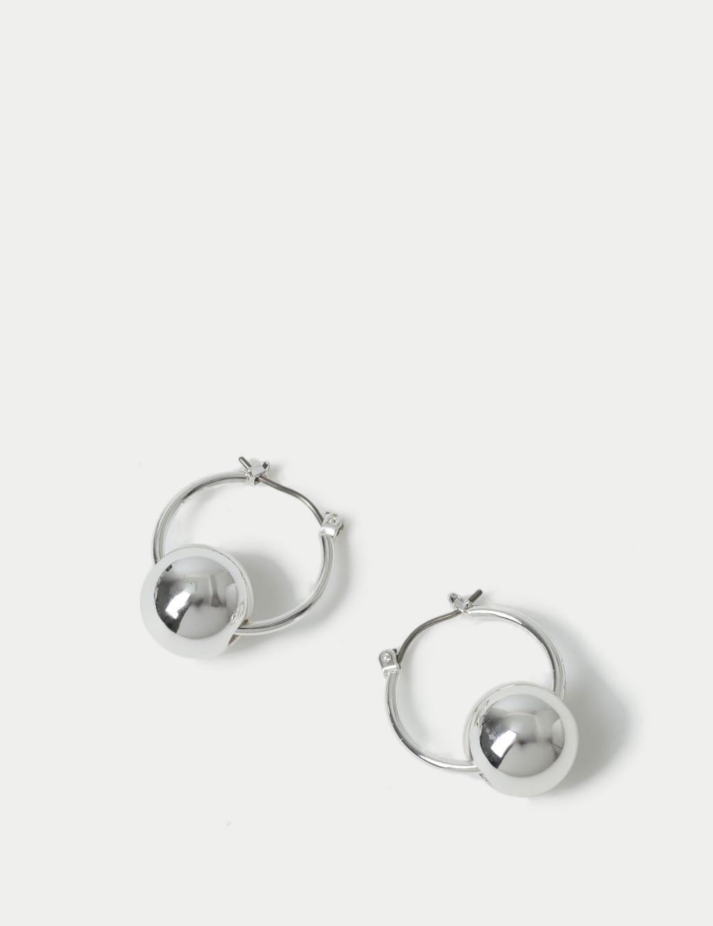Ball on Circle Drop Earrings 2 of 2