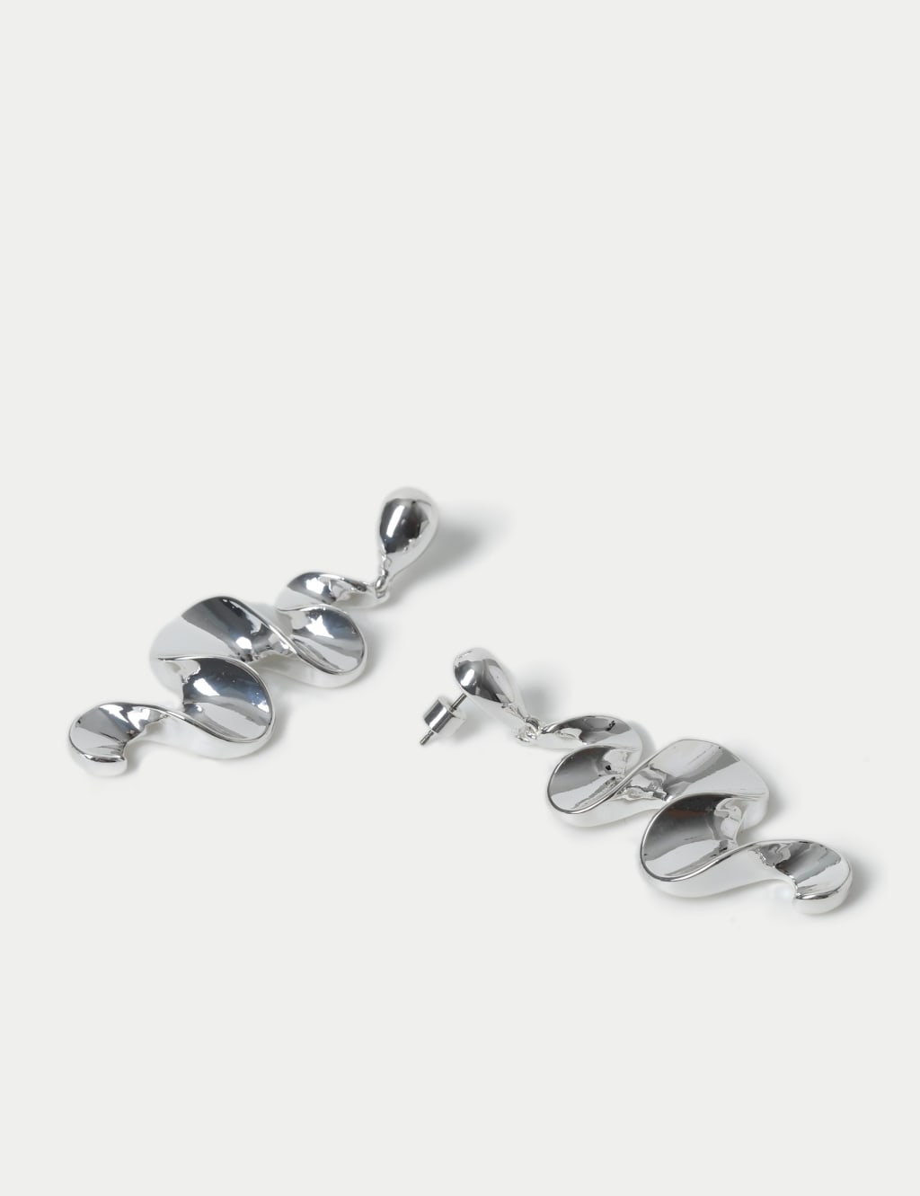Symmetrical Wiggle Drop Earrings 2 of 2