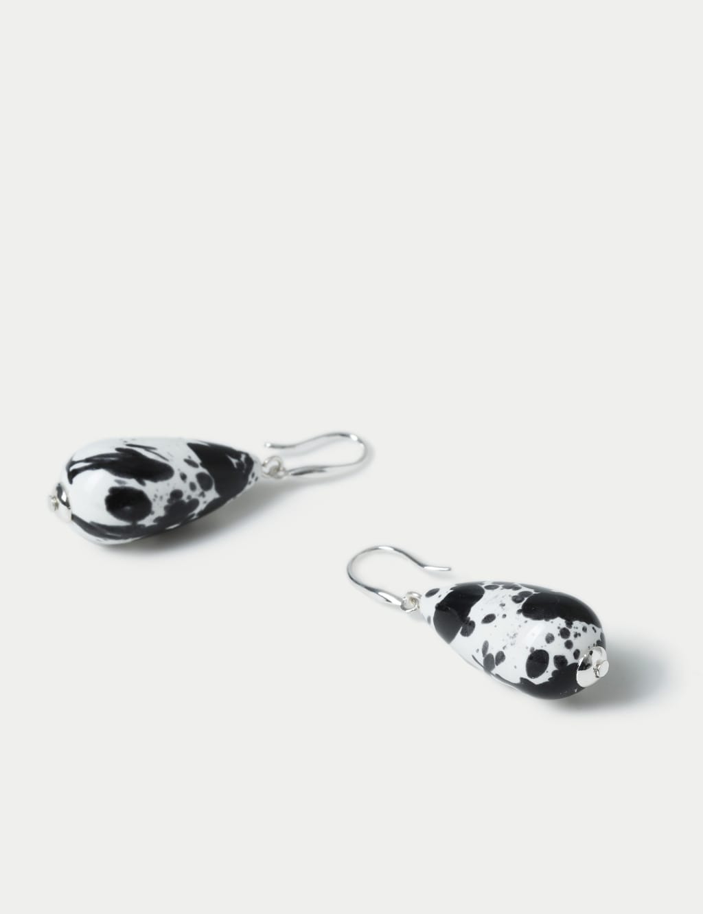 Multi Effect Pebble Ball Drop Earrings 2 of 2