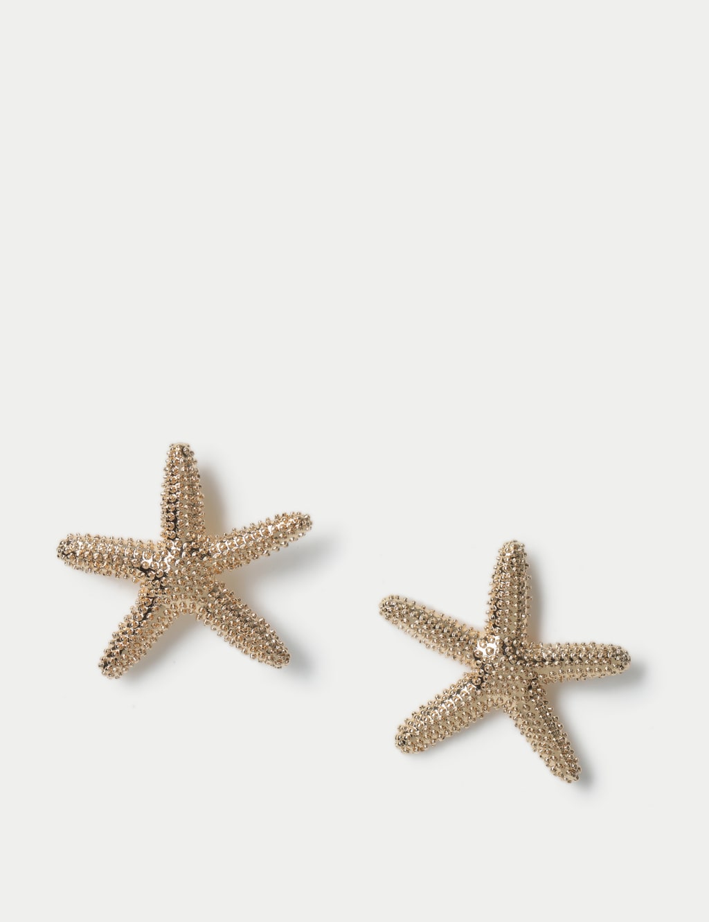 Oversized Starfish Detail Stud Earrings 1 of 2