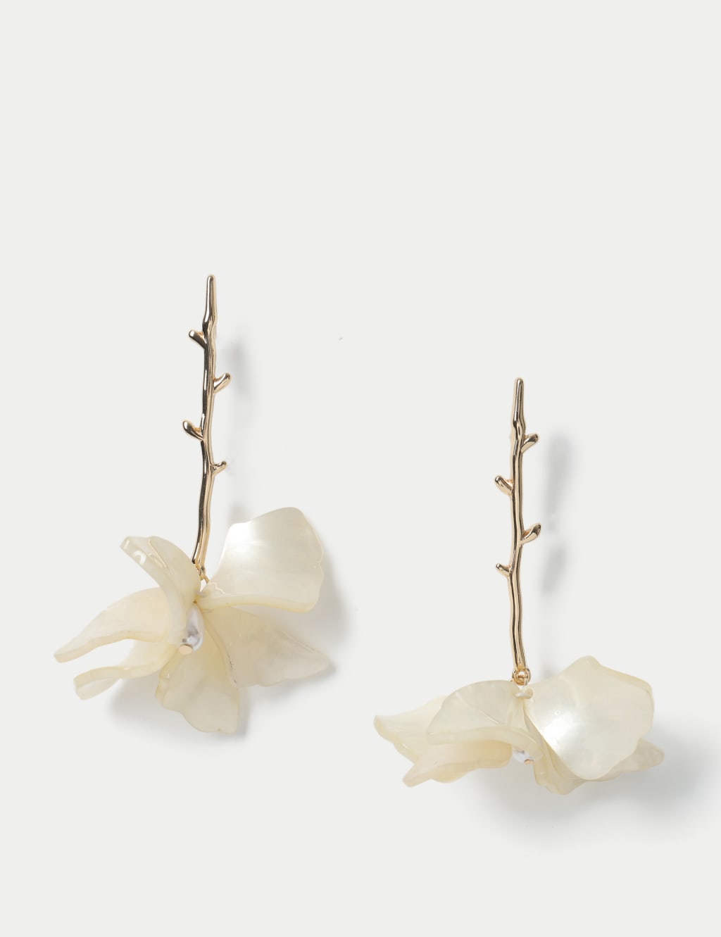 Floral Stick Drop Earrings 1 of 2