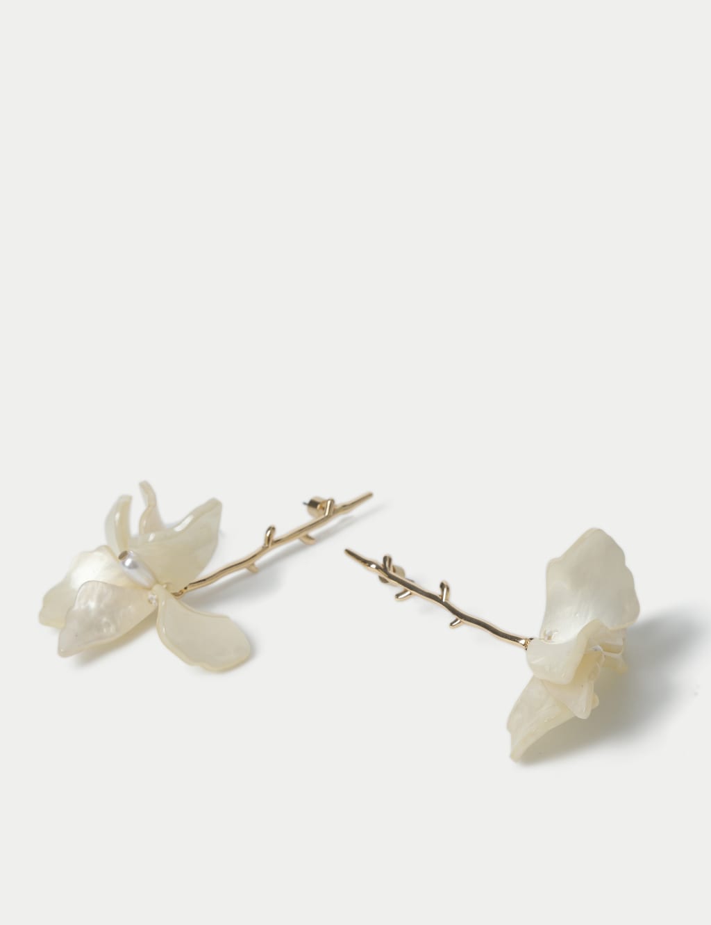 Floral Stick Drop Earrings 2 of 2