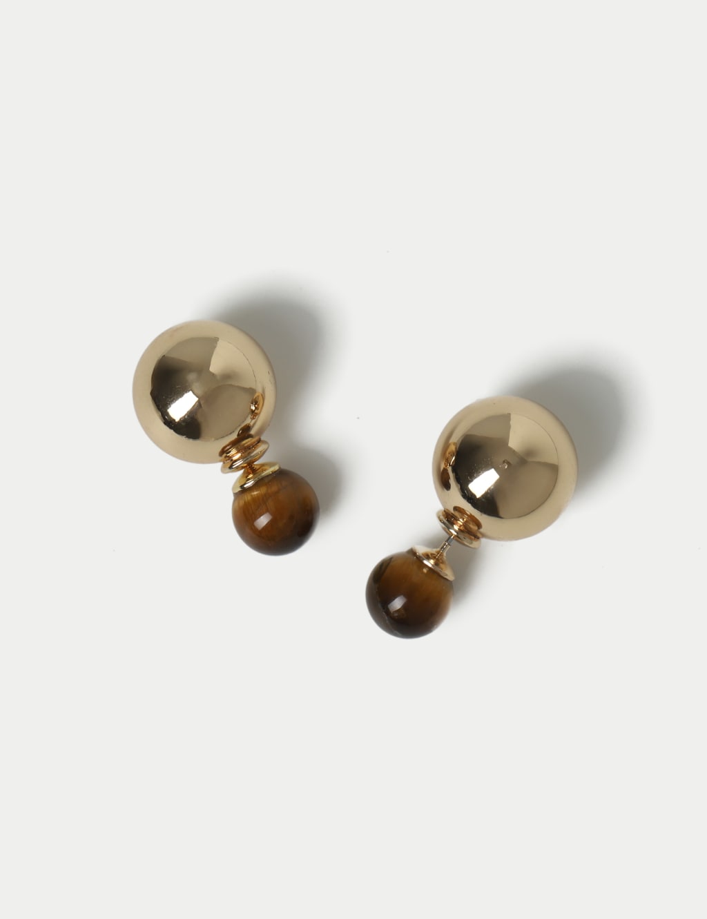 Real Stone Front and Back Earrings 2 of 2